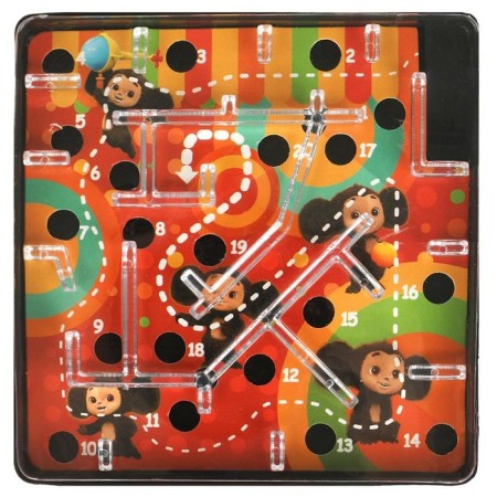 Logical game Labyrinth "Cheburashka", 14.7 × 20.7 × 2 cm-1