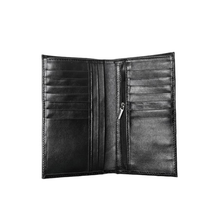 Male wallet, genuine leather, 103x175x15 cm, black-2