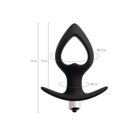 Anal vibration wheelchair Popo pleasure by toyfa cordis m, 14 cm, D 5.5 cm-5