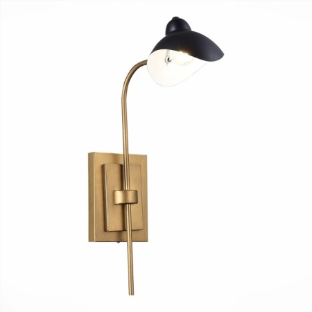 Sconces st. SL1801.301.01. Minne. 1x60 W, E14, 18x58 cm, antique bronze color