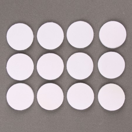 Velcro on a glue basis "Circle", set of 12 pcs., Size 1 pc. 3 cm-2