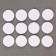 Velcro on a glue basis "Circle", set of 12 pcs., Size 1 pc. 3 cm