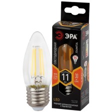 Filament era “candle”, 11 W, E27, 1430 lm, 2700k, glow warm white