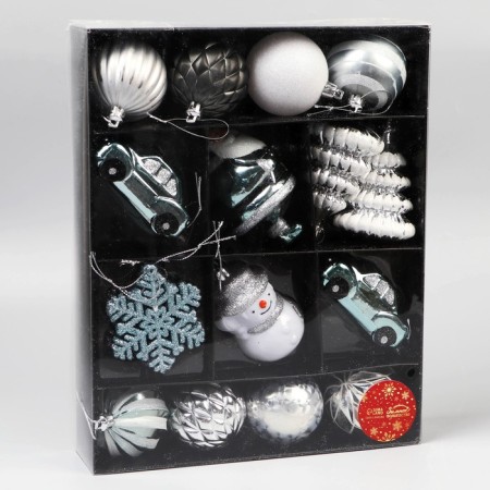 Set of jewelry plastic 20 pcs "carousel" shine, mix-1