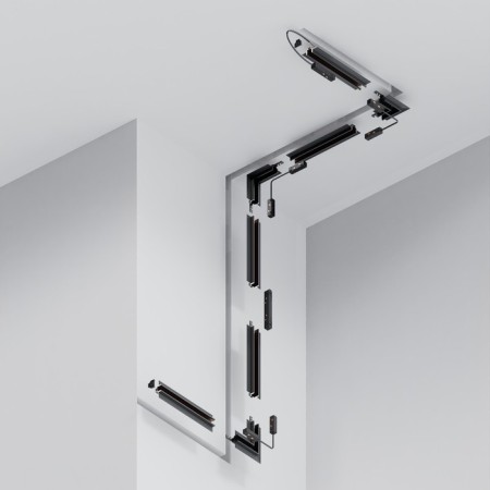 Built-in Technical TRXM034-422B Busbar Trunky Exile, 2000x60x24.6 mm, black color black-1