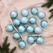Set of balls plastic D-5 cm, 16 pcs 