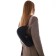 Bag Women's Baget on the Textura zipper, average size, black color