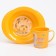Set of dishes: mug 200 ml., Misk on suction cup