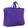 Folder with A4 handles, 360 x 270 x 80 mm, textile, inner pocket, purple 1Sh48