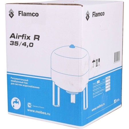Flamco Airfix R hydroelectric complex, for water supply systems, vertical, 4-8 bar, 35 liters-7