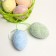 Easter decor "Egg with sprinkling" set 6 pcs egg 4.5x7 cm, mix 8x13x13 cm