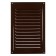 Ventilation grate Zein Lux, 200 x 300 mm, without a grid, metal, brown