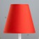 Desktop lamp Jack 1x15W E14 white/red 18x18x32cm Risalux