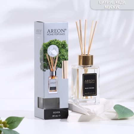 The aromatic diffuser for the home areon Sticks Premium Mosaik, 85 ml, "Black Fougeere"