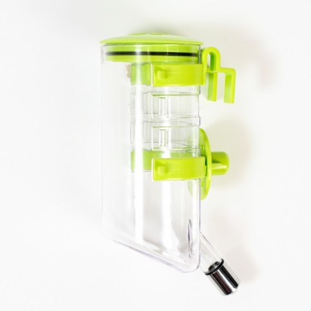 External drinker for a cage, 500 ml, green-1