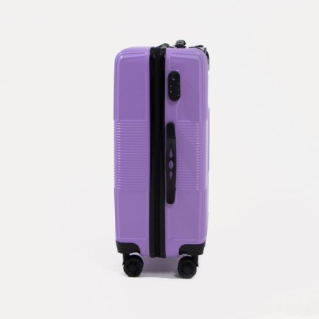 Middle suitcase 24 "Code lock, purple color-3