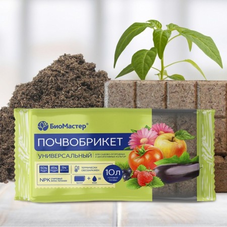 Porcelain soil, 10 l. "Biomaster"