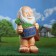 Garden figure "Banshchik" come to the bathhouse! "61cm