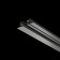 Built-in Technical TRX004-111B, 100x6x2 cm, black color Black