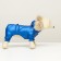 The overalls "boy" with a weight, size 12 (ds 28 cm, og 38 cm, Osh 27 cm), blue hue