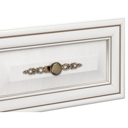 Covereign cabinet "Gabriella" 06.34, 400 × 434 × 500 mm, Woodline Cream / Sandal White-2