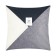 Pillowcase decorative Ethel geometry color gray/black 45 x 45 cm, 100% p/e