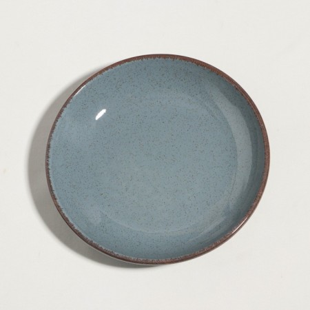 Pearl salad bowl, d = 21 cm, 700 ml, blue, porcelain-1