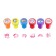 Printing color "Magic Unicorn" set of 6 pcs.