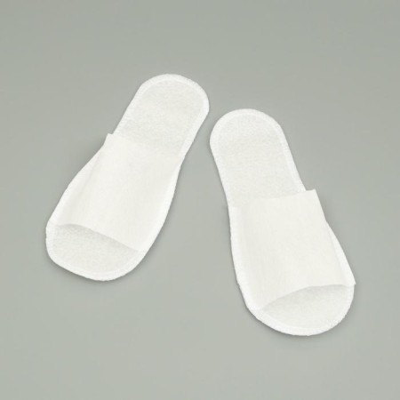 Slips are disposable, anti -crisis, sole 4 mm, white, 42 p.-2