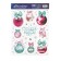 Interior stickers "New Year's balls", 21 x 29.7 cm, New Year