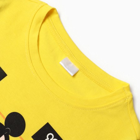 T-shirt Children's Mickey Mickey Mouse, height 86-92, yellow-6