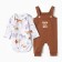 Set: body and overalls crumb I "Wild", height 74-80 cm