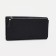 Women's wallet on magnets, black color