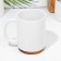 Hot stand "because tea does not ask stupid questions", wood