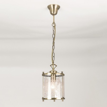 Suspended lamp Citilux "Versailles" CL408113, 19X19X40 cm, 1x75W, E27, brown color-2
