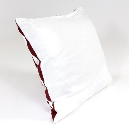 Case on the pillow Traffic Cuts & Pieces, 45x45 cm, burgundy color-7