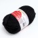 Yarn "village" 100% wool 250m/100g (02-black)