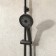 Shower system IDDIS SPAHOME SPABLBTI06, spa effect, tropical shower, shower set, black 98158