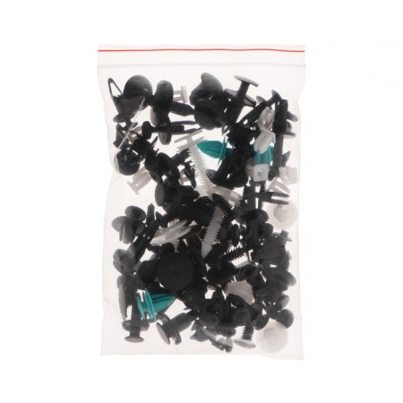 Clips and pistons fasteners, set 100 pcs-1