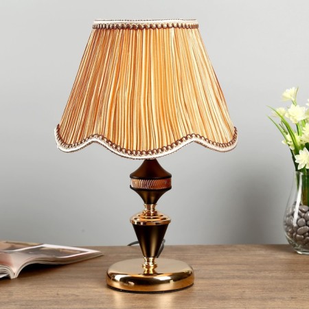 Highway lamp "Amanda" 1x40W E27 220V gold-black 25x25x39 cm Risalux-1