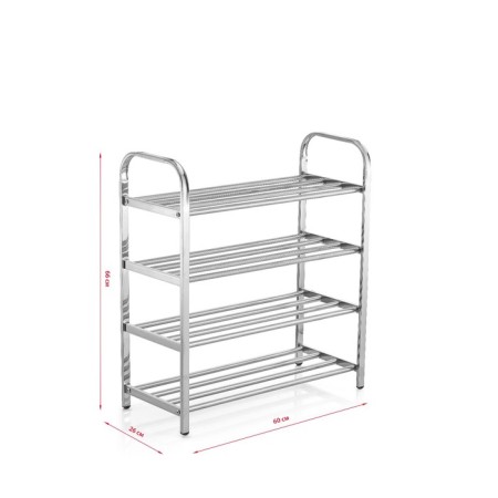 Arena shoes, 610 × 230 × 670 mm, 4-tier shoes, chromium color-1