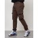 Cargo jeans men, size 44-46, brown color