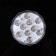 Submarine lamp, 10 LED, 3 W, IP68, RGB, from batteries 3*AAA (not in the set.)