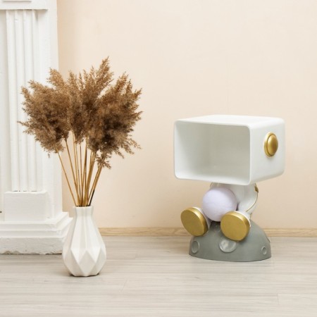 Luminaire-Column "Space" LED USB gray 35x25x47cm Risalux-23