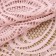 Lace elastic fabric, 180 mm × 2.7 ± 0.5 m, powder color