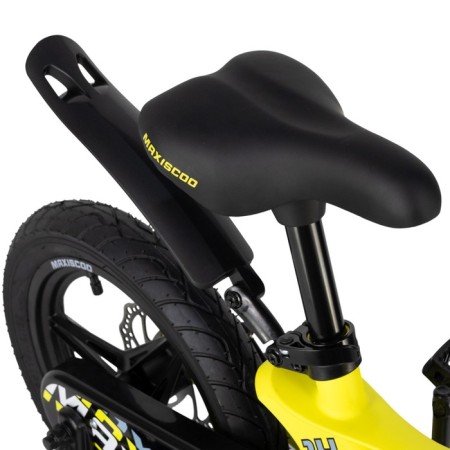 Bicycle 14 ’’ maxiscoo Space deluxe plus, color yellow matte-6