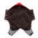 Zimovye jumpsuit for animals "duet", L (DS 28-30, OG 40-44 cm, Osh 32 cm), red-gray