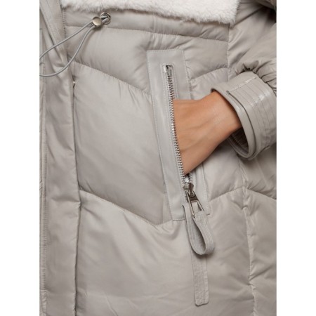 Winter jacket, size 50, light brown color-9