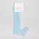 Women's socks glass minku color blue, size 36-37 (23 cm)