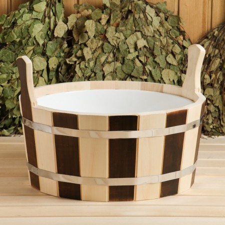 Gang of linden, 15 l, round, plastic insert, "day night"-3